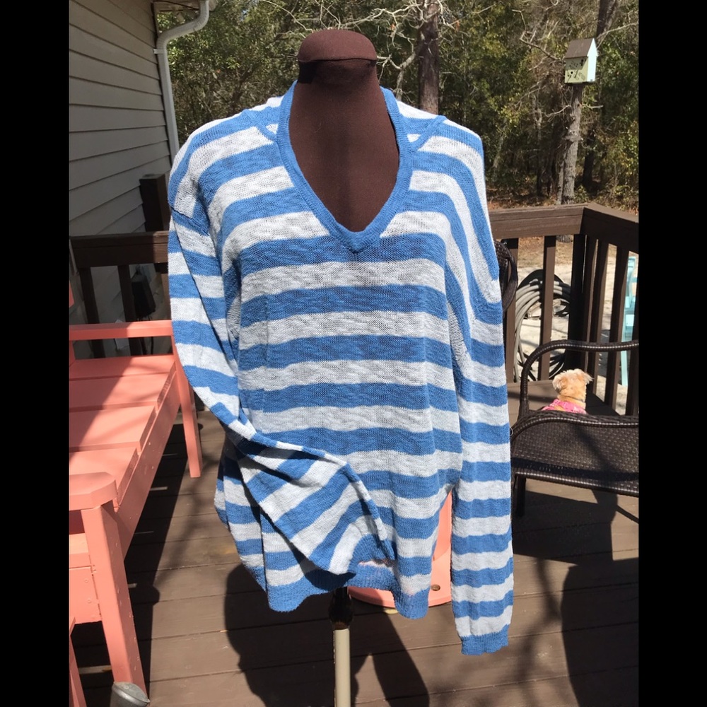 Fresh Produce hooded cotton pullover sweater
